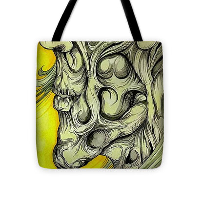Yellow Eye Neck - Tote Bag