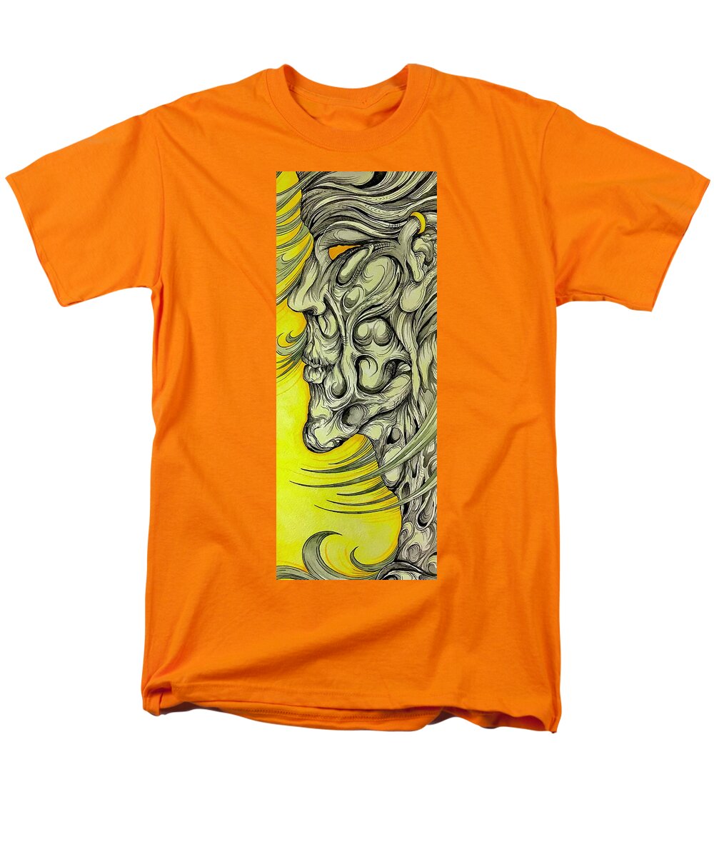 Yellow Eye Neck - Men's T-Shirt  (Regular Fit)