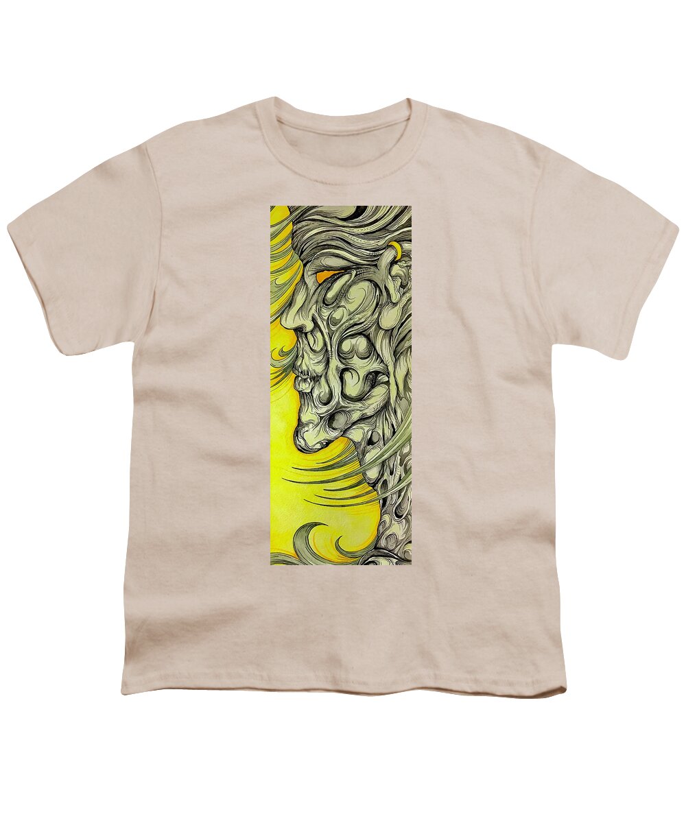 Yellow Eye Neck - Youth T-Shirt