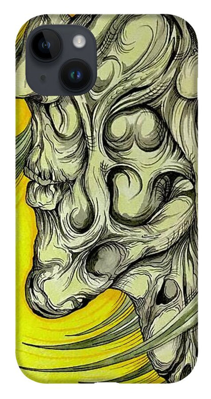 Yellow Eye Neck - Phone Case