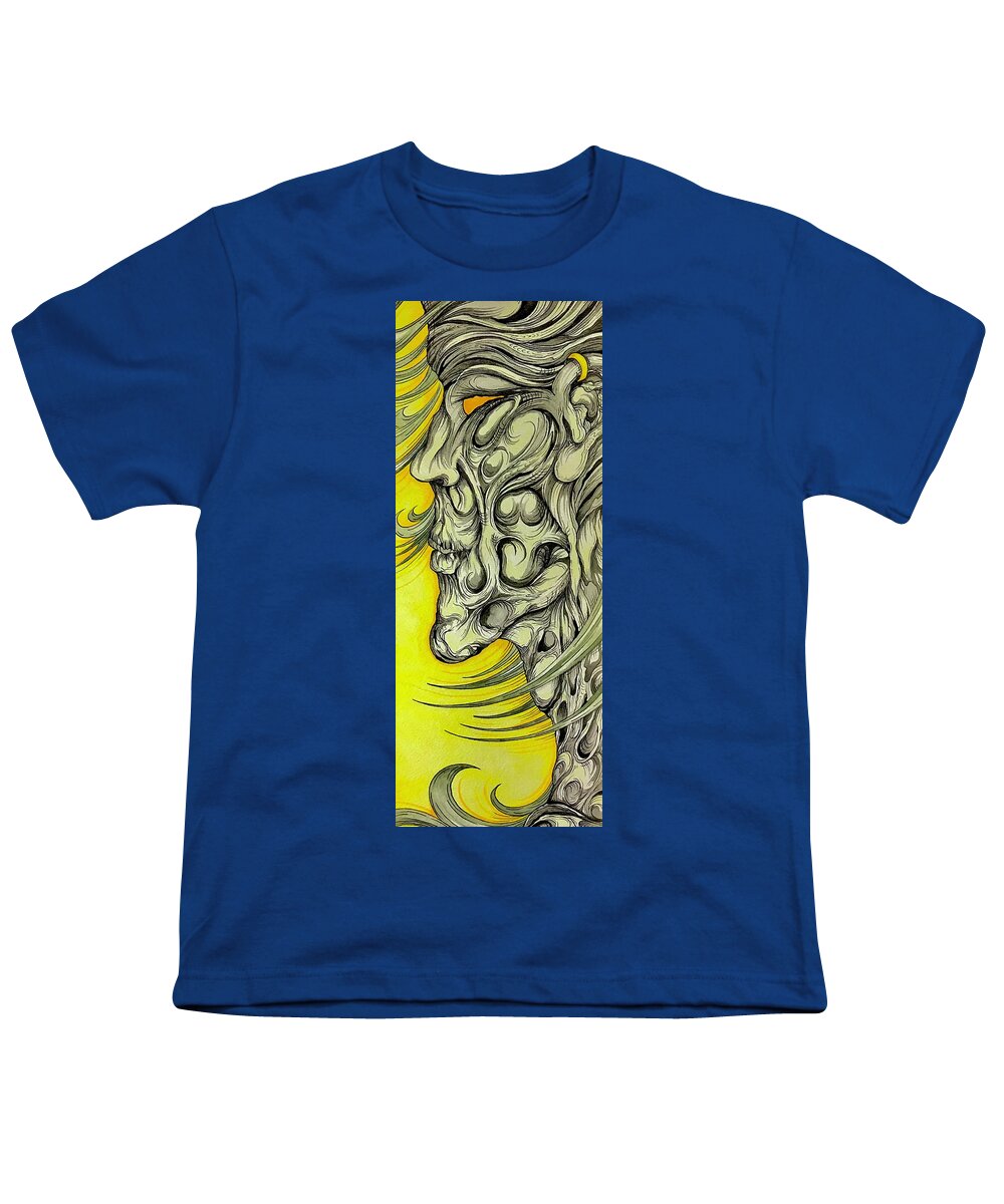 Yellow Eye Neck - Youth T-Shirt