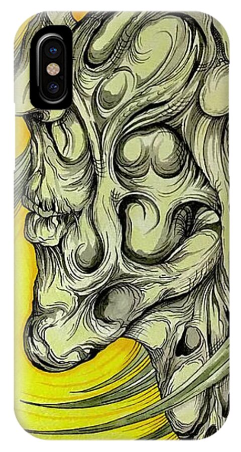 Yellow Eye Neck - Phone Case