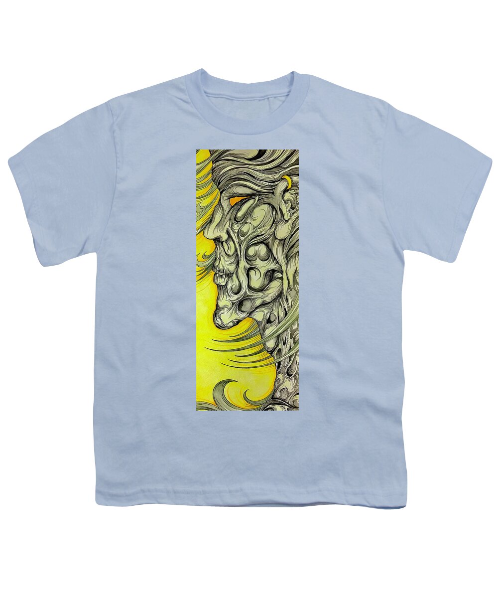 Yellow Eye Neck - Youth T-Shirt