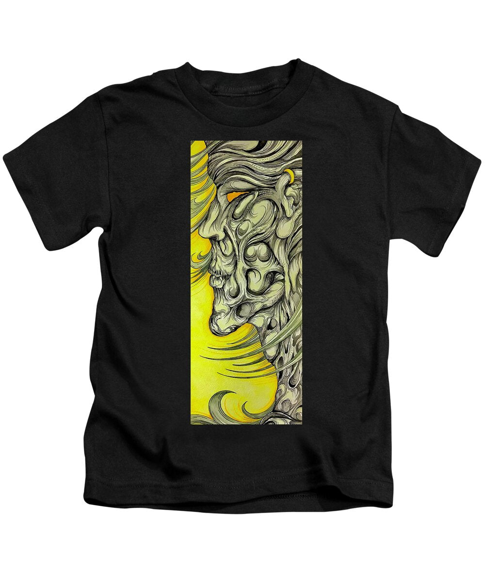 Yellow Eye Neck - Kids T-Shirt