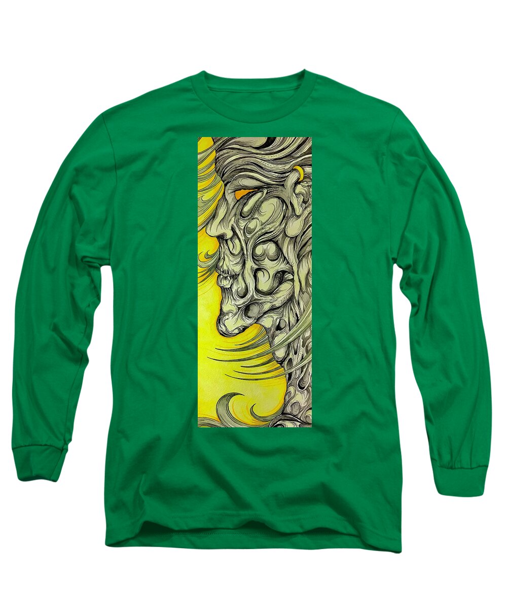 Yellow Eye Neck - Long Sleeve T-Shirt