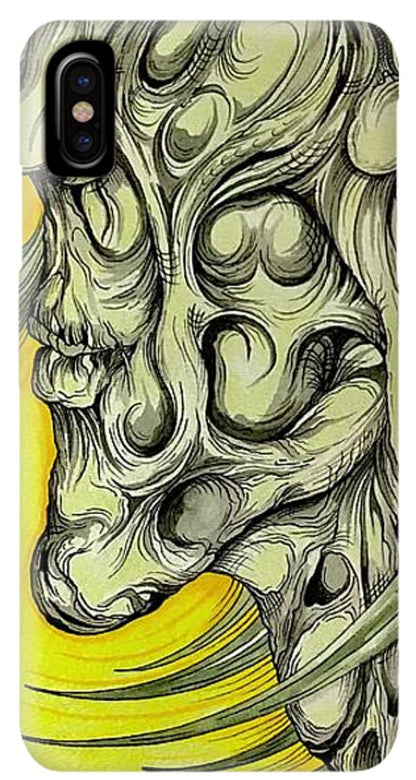 Yellow Eye Neck - Phone Case