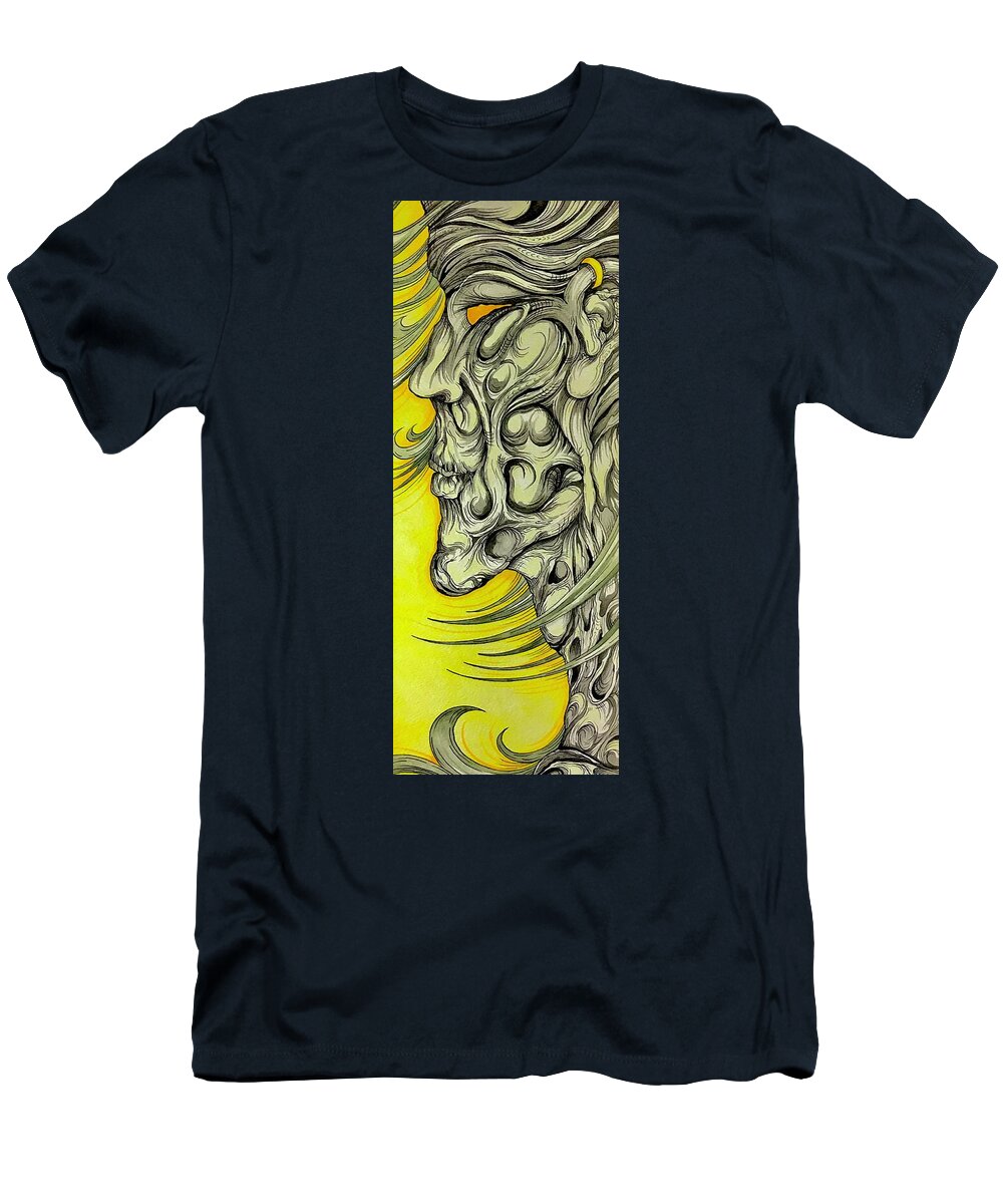 Yellow Eye Neck - T-Shirt