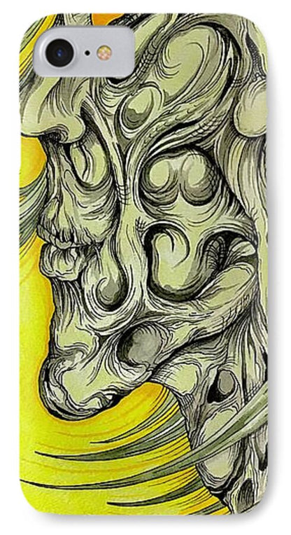 Yellow Eye Neck - Phone Case