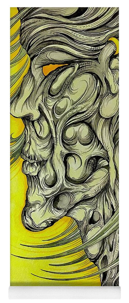 Yellow Eye Neck - Yoga Mat