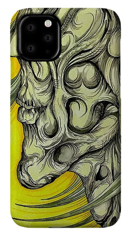 Yellow Eye Neck - Phone Case