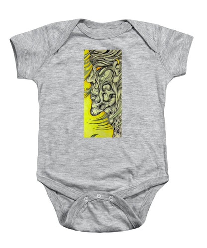 Yellow Eye Neck - Baby Onesie