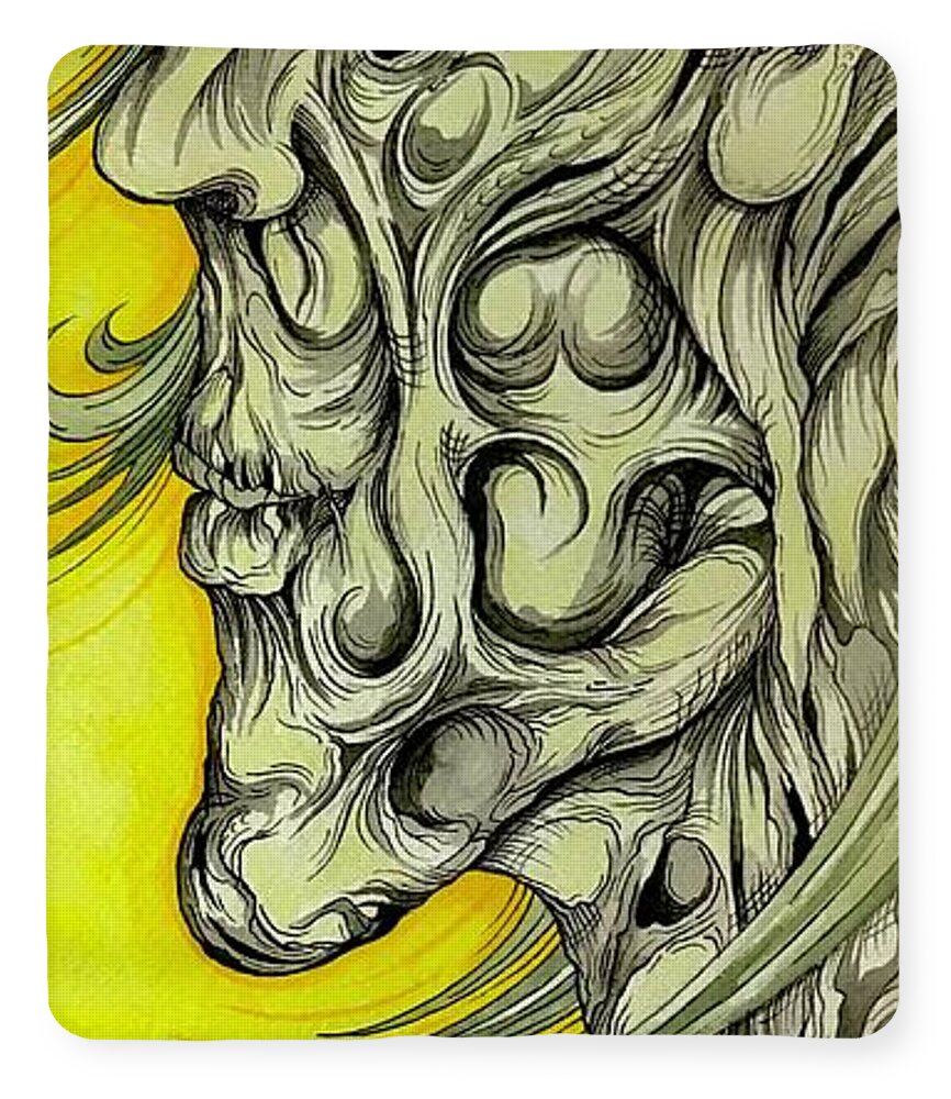 Yellow Eye Neck - Blanket