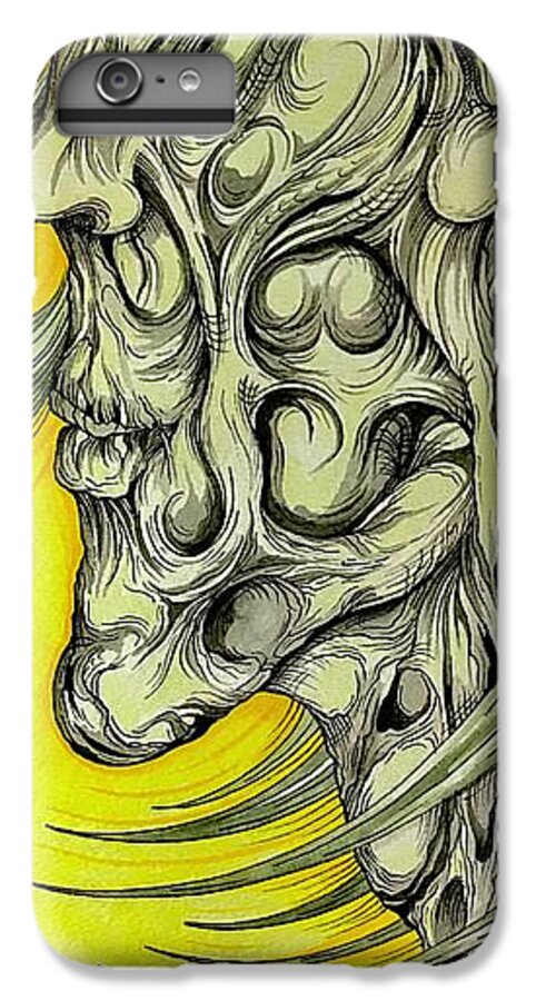 Yellow Eye Neck - Phone Case