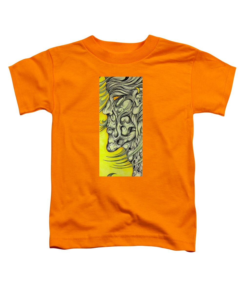 Yellow Eye Neck - Toddler T-Shirt