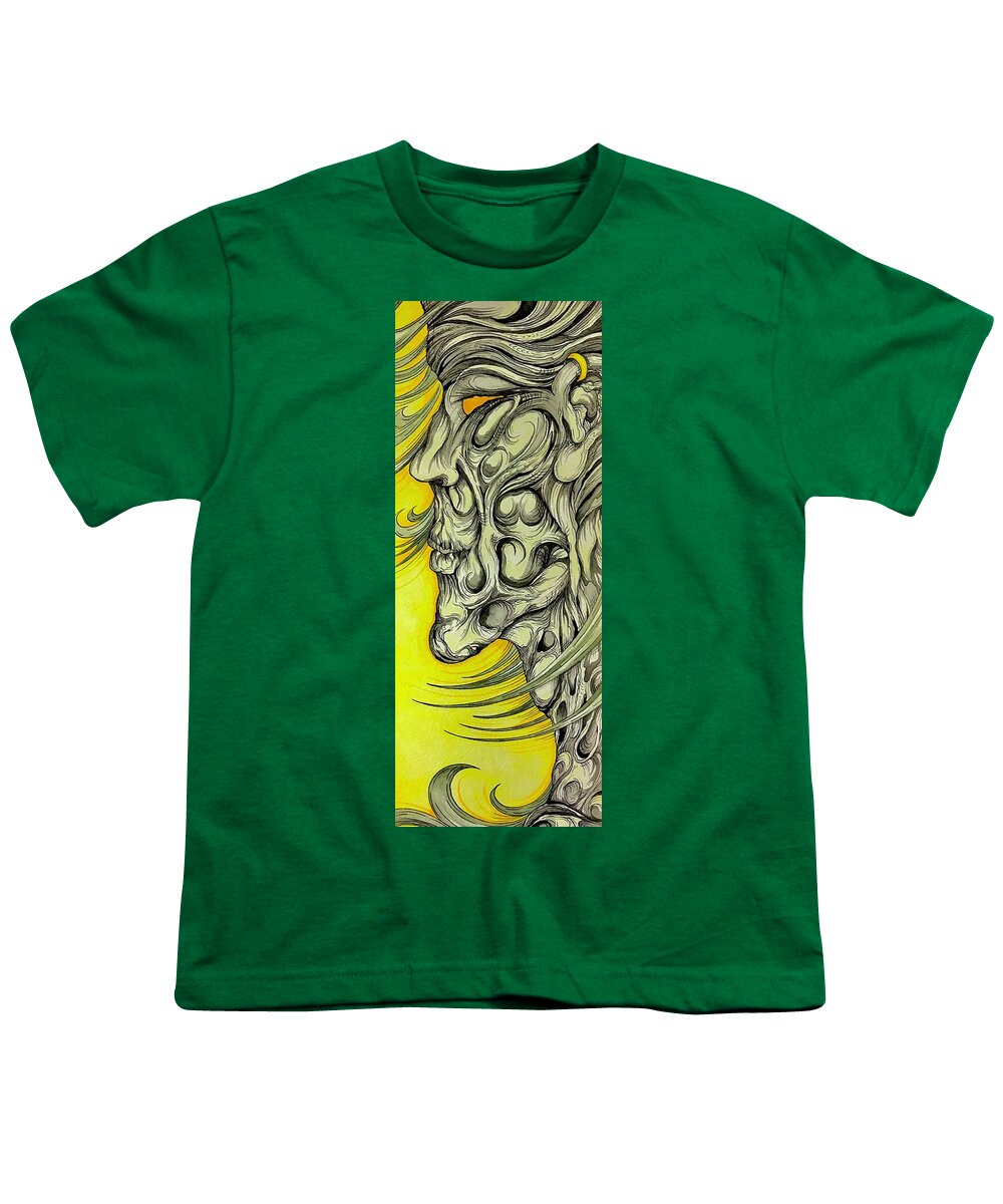 Yellow Eye Neck - Youth T-Shirt