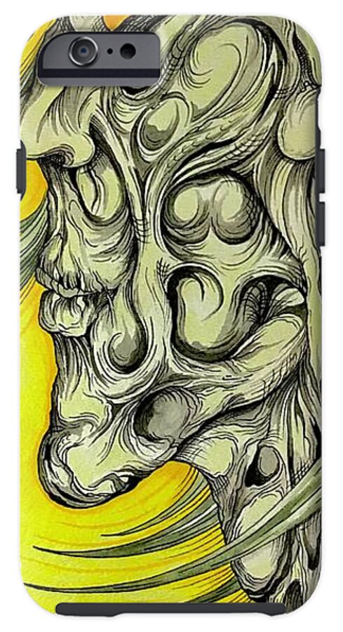 Yellow Eye Neck - Phone Case