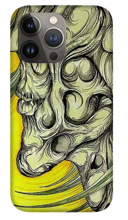 Yellow Eye Neck - Phone Case