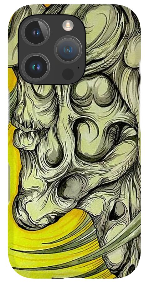 Yellow Eye Neck - Phone Case