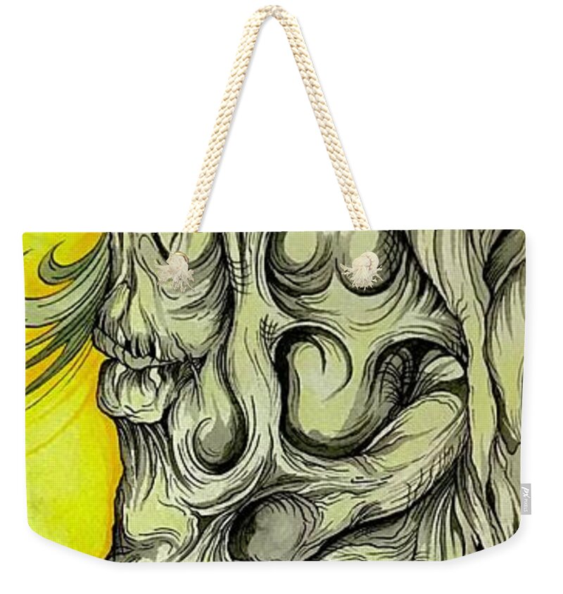 Yellow Eye Neck - Weekender Tote Bag
