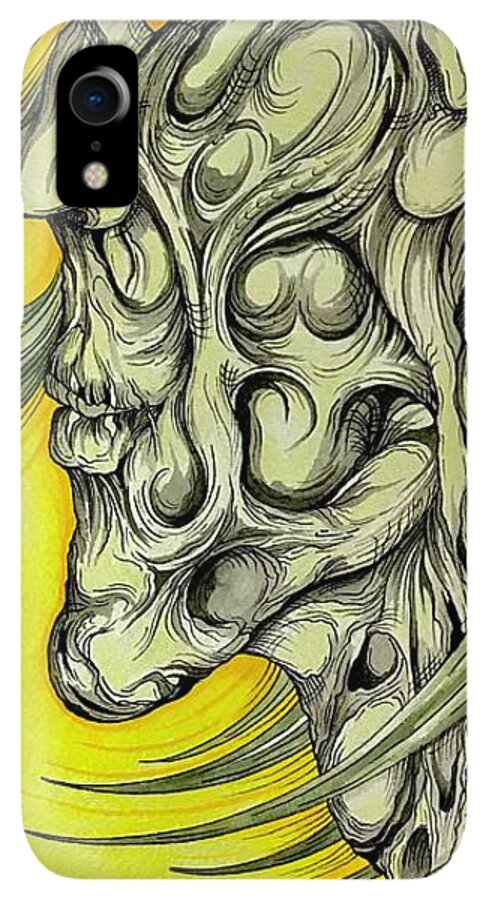 Yellow Eye Neck - Phone Case