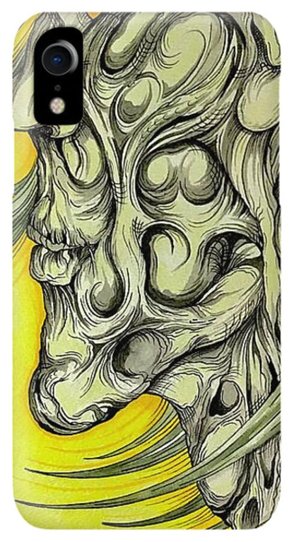 Yellow Eye Neck - Phone Case