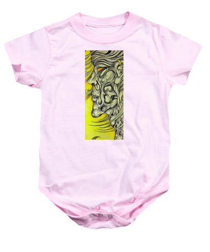 Yellow Eye Neck - Baby Onesie