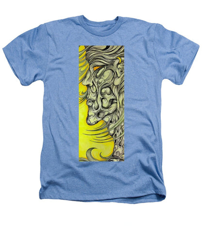Yellow Eye Neck - Heathers T-Shirt
