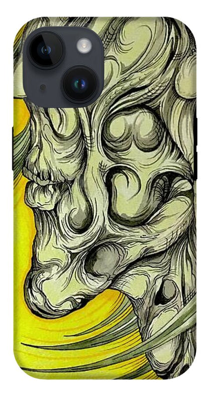 Yellow Eye Neck - Phone Case
