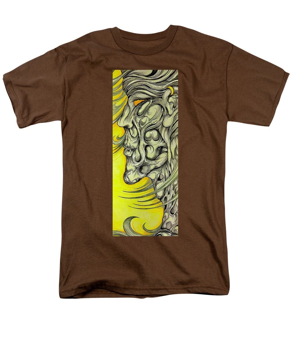 Yellow Eye Neck - Men's T-Shirt  (Regular Fit)