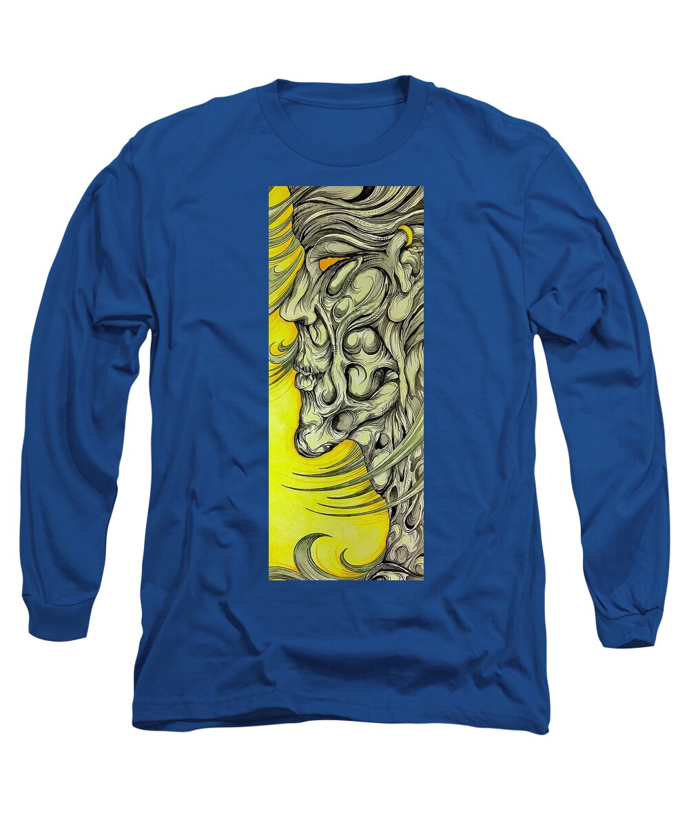 Yellow Eye Neck - Long Sleeve T-Shirt