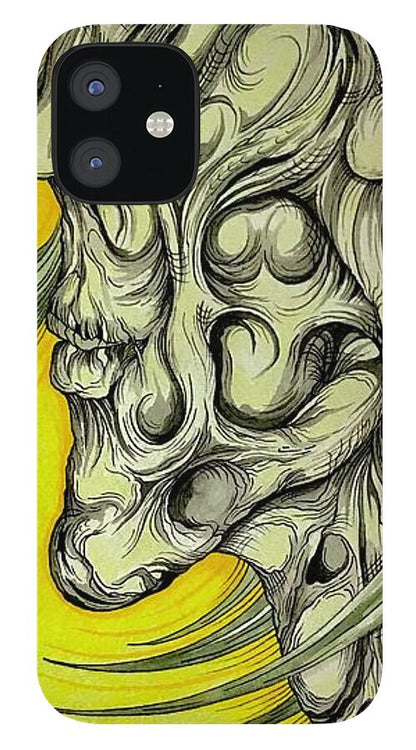 Yellow Eye Neck - Phone Case