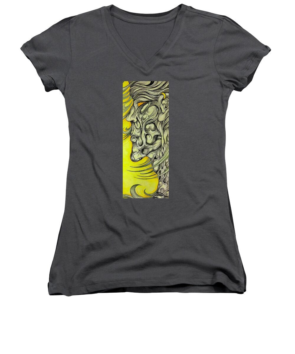 Yellow Eye Neck - Women's V-Neck
