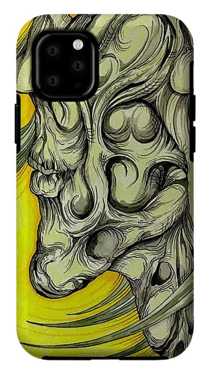 Yellow Eye Neck - Phone Case