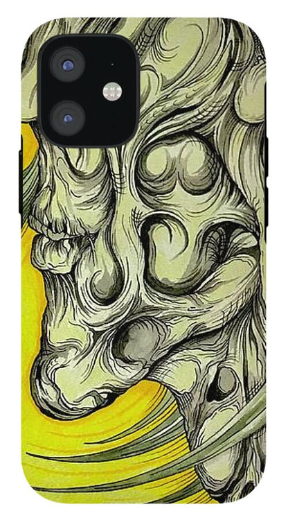 Yellow Eye Neck - Phone Case