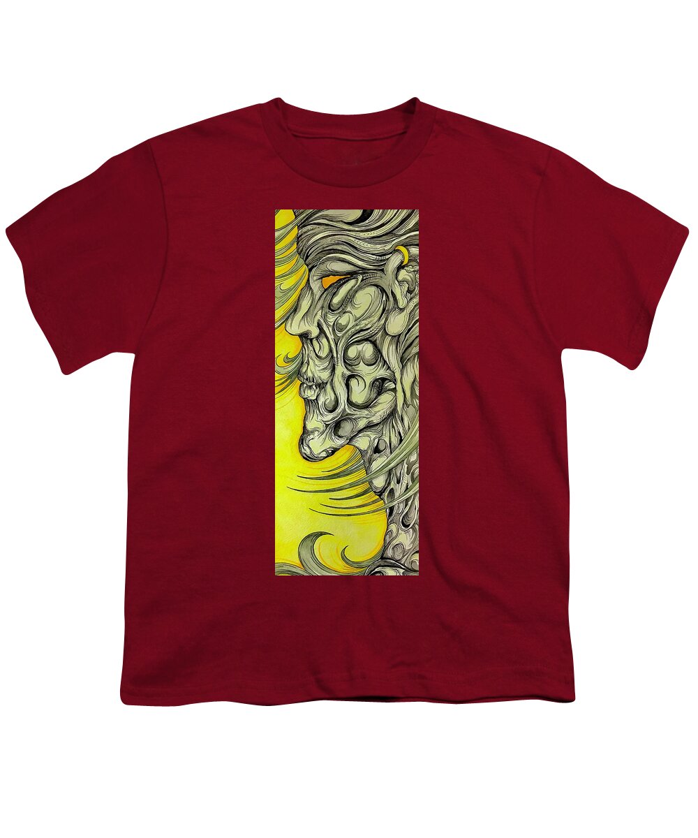 Yellow Eye Neck - Youth T-Shirt
