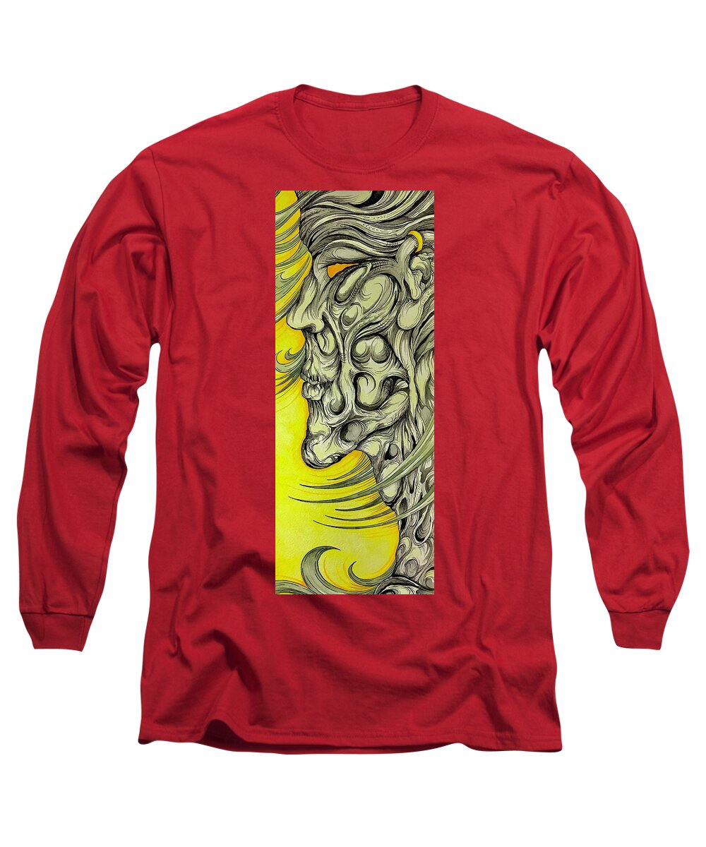 Yellow Eye Neck - Long Sleeve T-Shirt