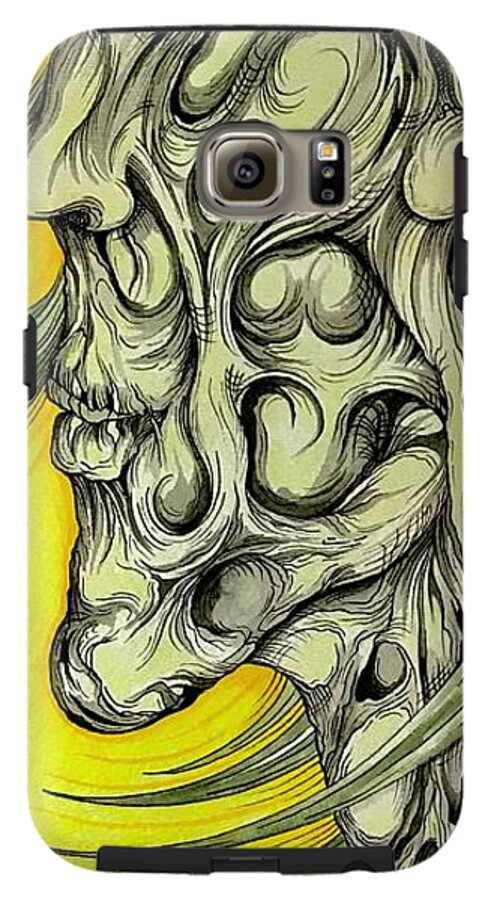Yellow Eye Neck - Phone Case