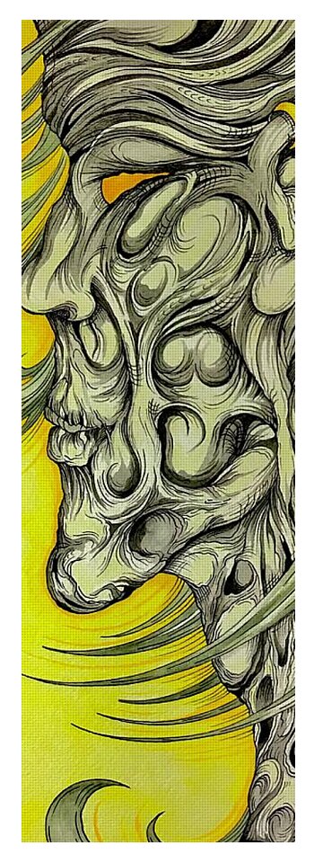 Yellow Eye Neck - Yoga Mat