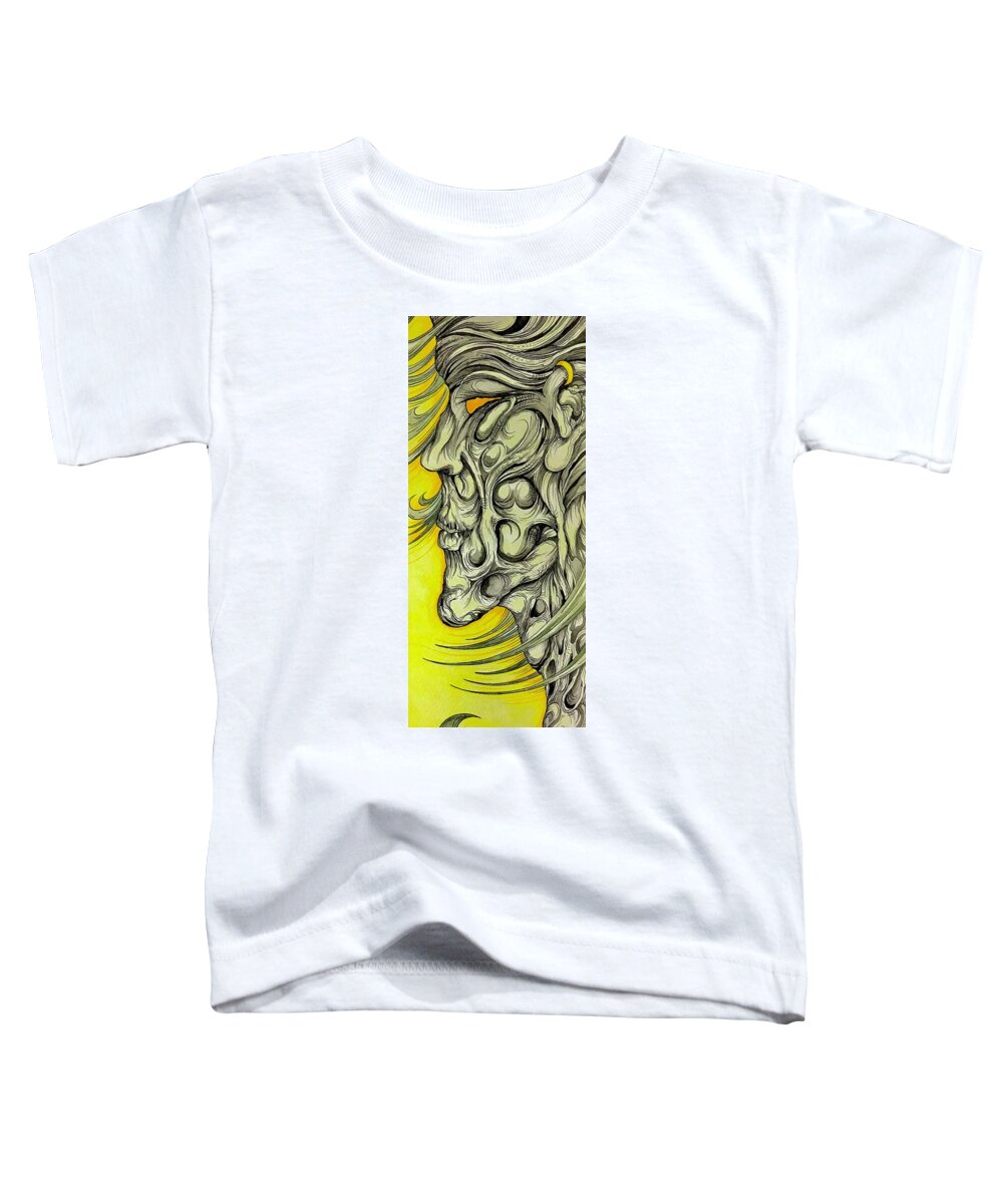 Yellow Eye Neck - Toddler T-Shirt