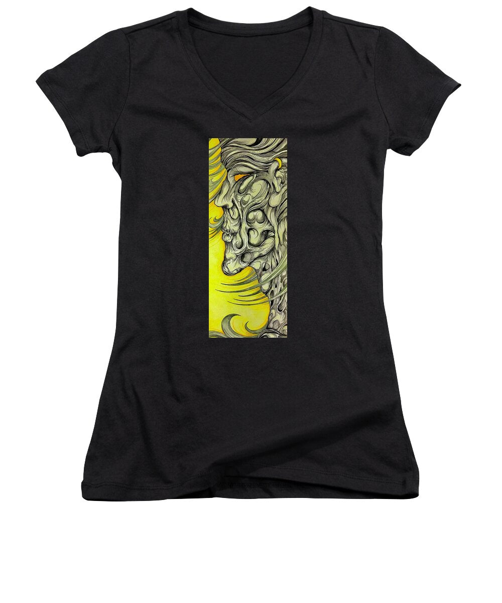 Yellow Eye Neck - Women's V-Neck
