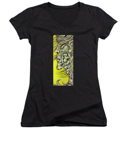 Yellow Eye Neck - Women's V-Neck