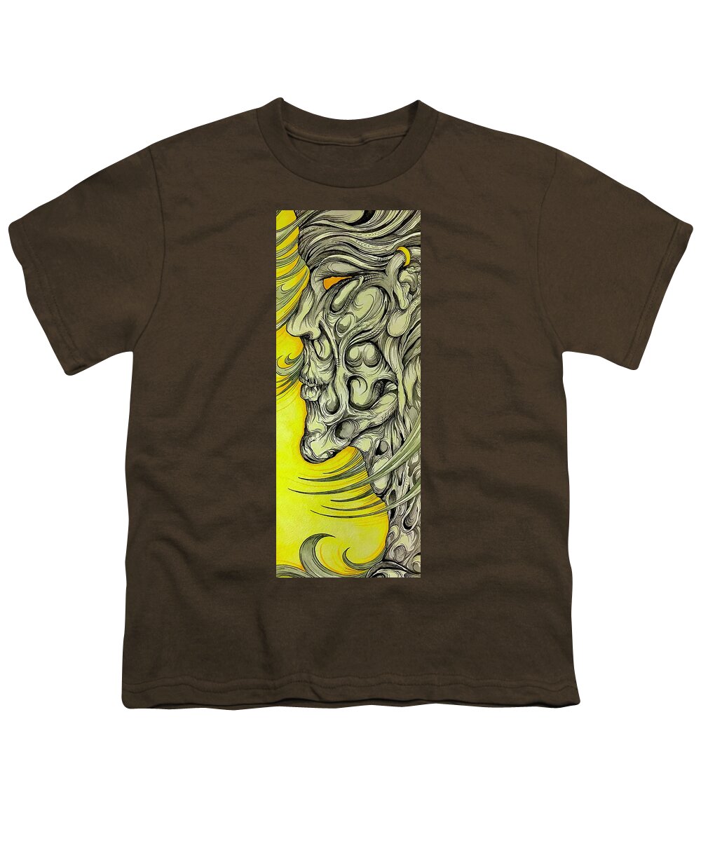 Yellow Eye Neck - Youth T-Shirt
