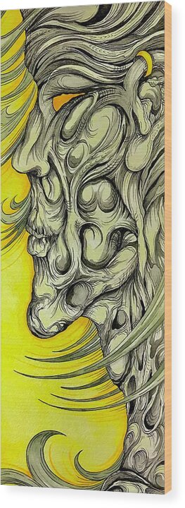 Yellow Eye Neck - Wood Print