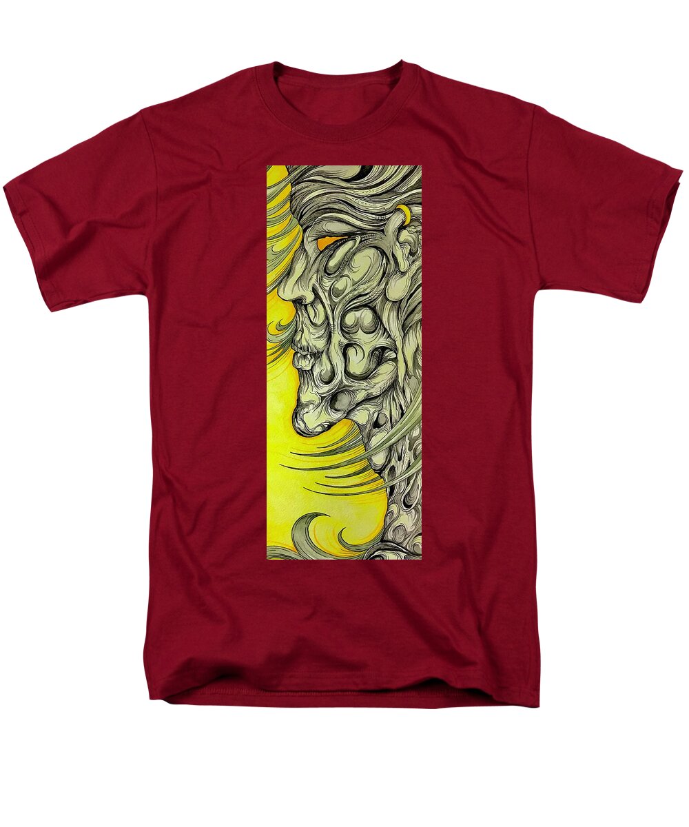Yellow Eye Neck - Men's T-Shirt  (Regular Fit)