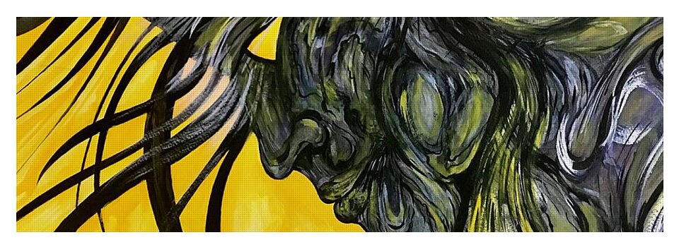 Yellow Eye2 - Yoga Mat