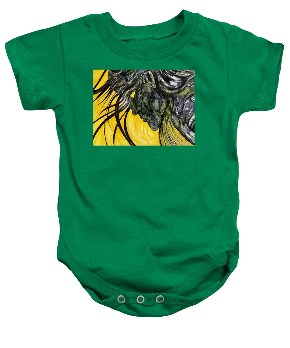 Yellow Eye2 - Baby Onesie