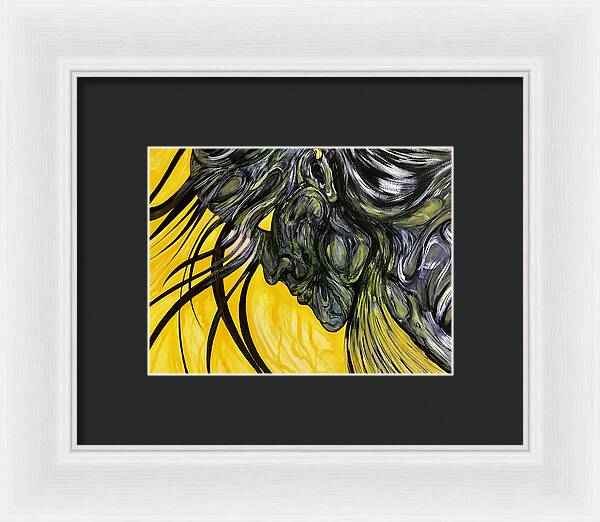Yellow Eye2 - Framed Print