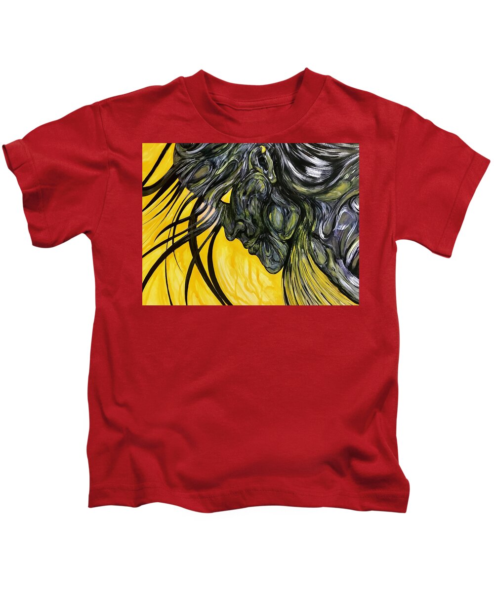 Yellow Eye2 - Kids T-Shirt