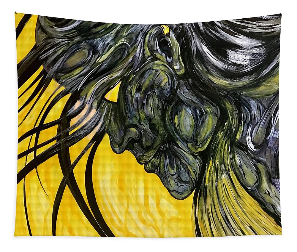 Yellow Eye2 - Tapestry