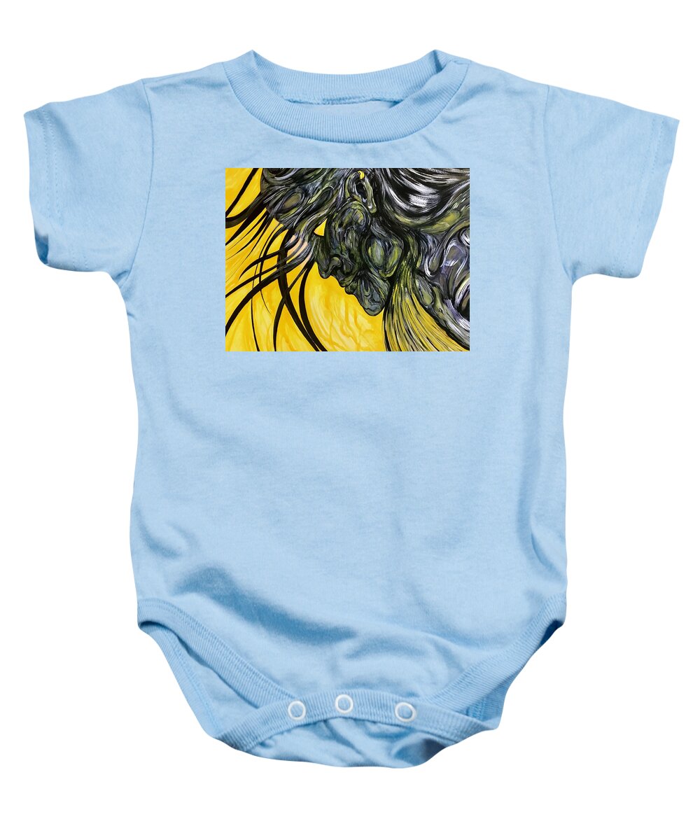 Yellow Eye2 - Baby Onesie
